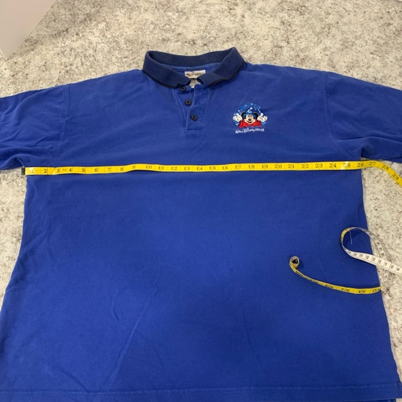 Disney parks polo button up Mickey Mouse sorcerer - Picture 7 of 13
